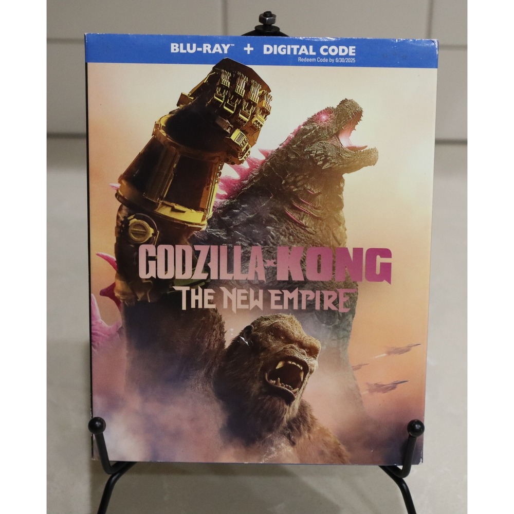 Godzilla x Kong: The New Empire Blu-ray + Digital Code 2024 MonsterVerse Movie
